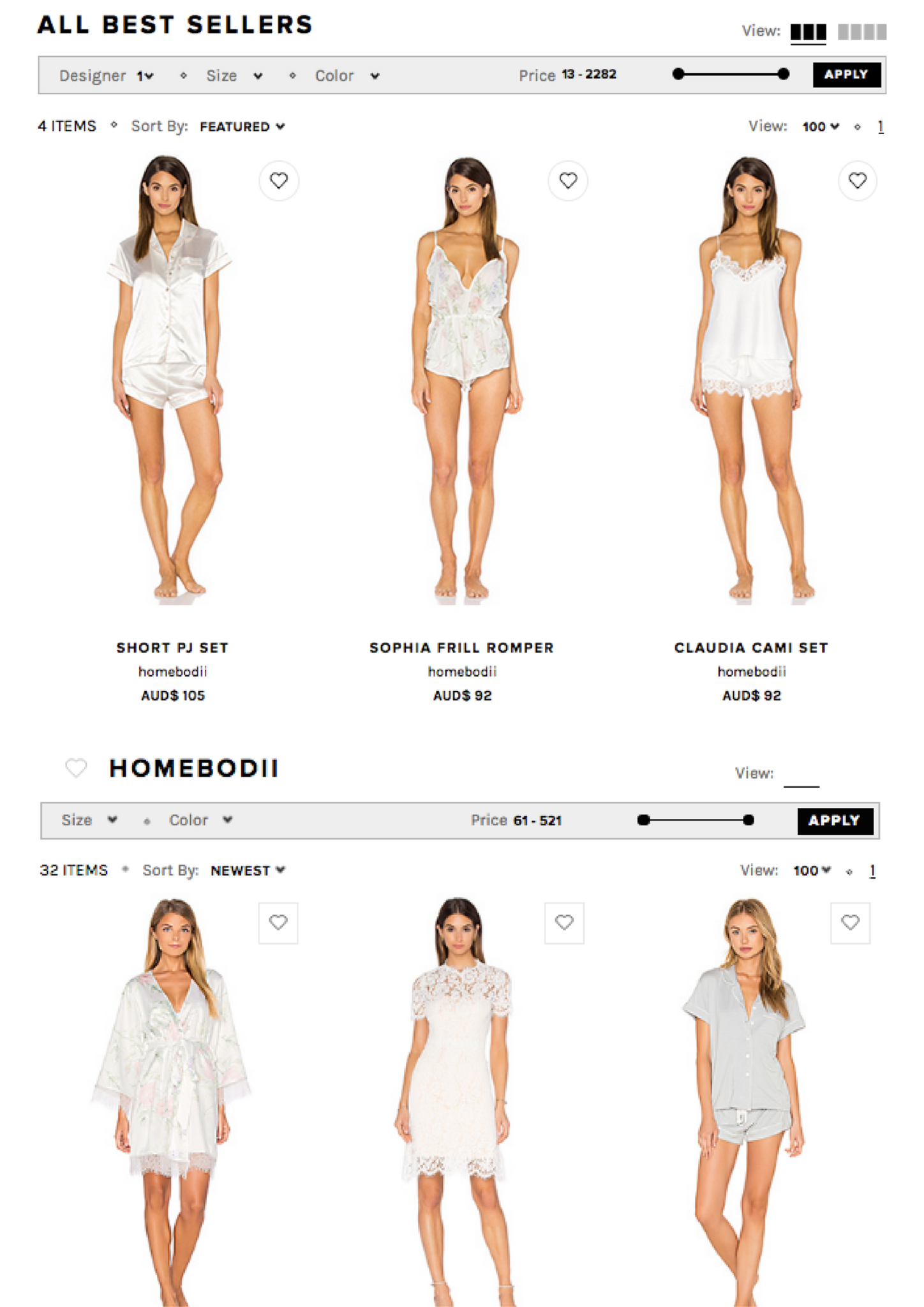 Homebodii Tops the Best Seller List on REVOLVE