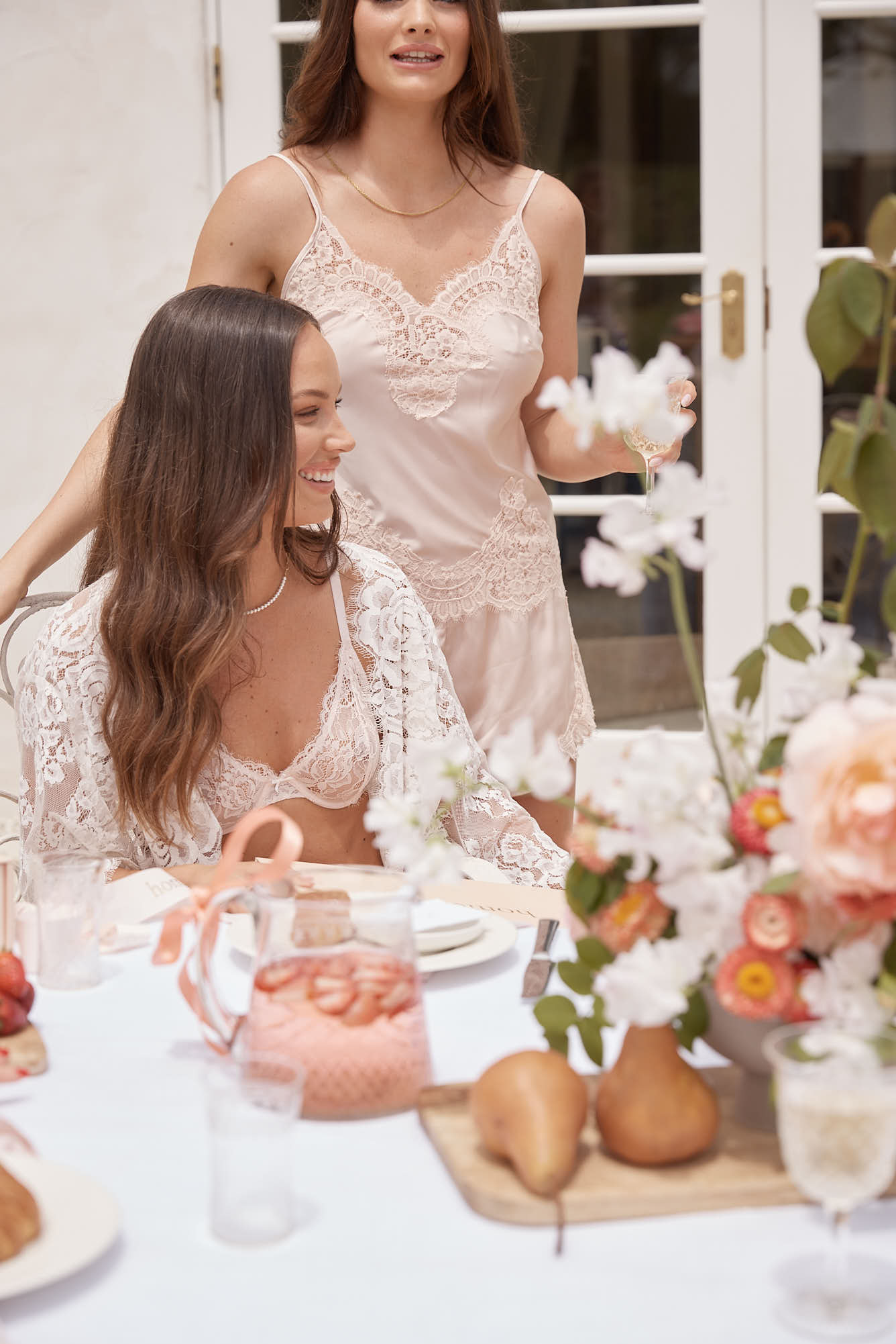 Sian Cami Set Blush | Homebodii