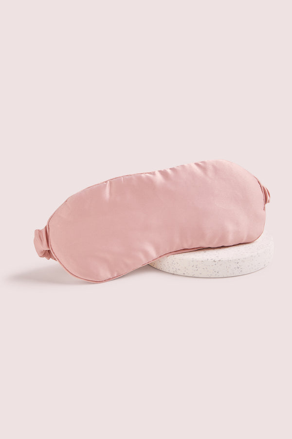 Satin Eye Mask - Rust