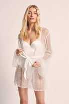 Athena mini sparkle bridal robe