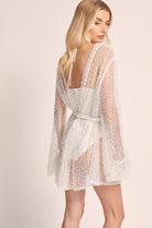 Athena mini sparkle bridal robe