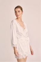 Sian Mini Robe White | Homebodii