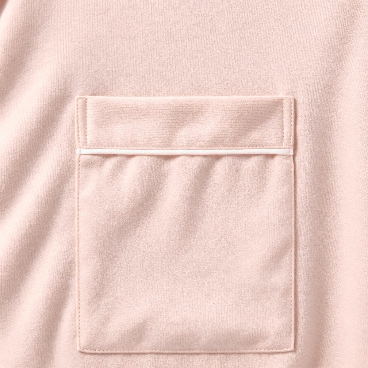 Petra Tencel™ Kids Pyjama Set - Blush with White Piping *Final Sale*