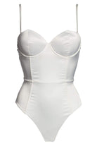 Brooklyn Bodysuit White | Homebodii