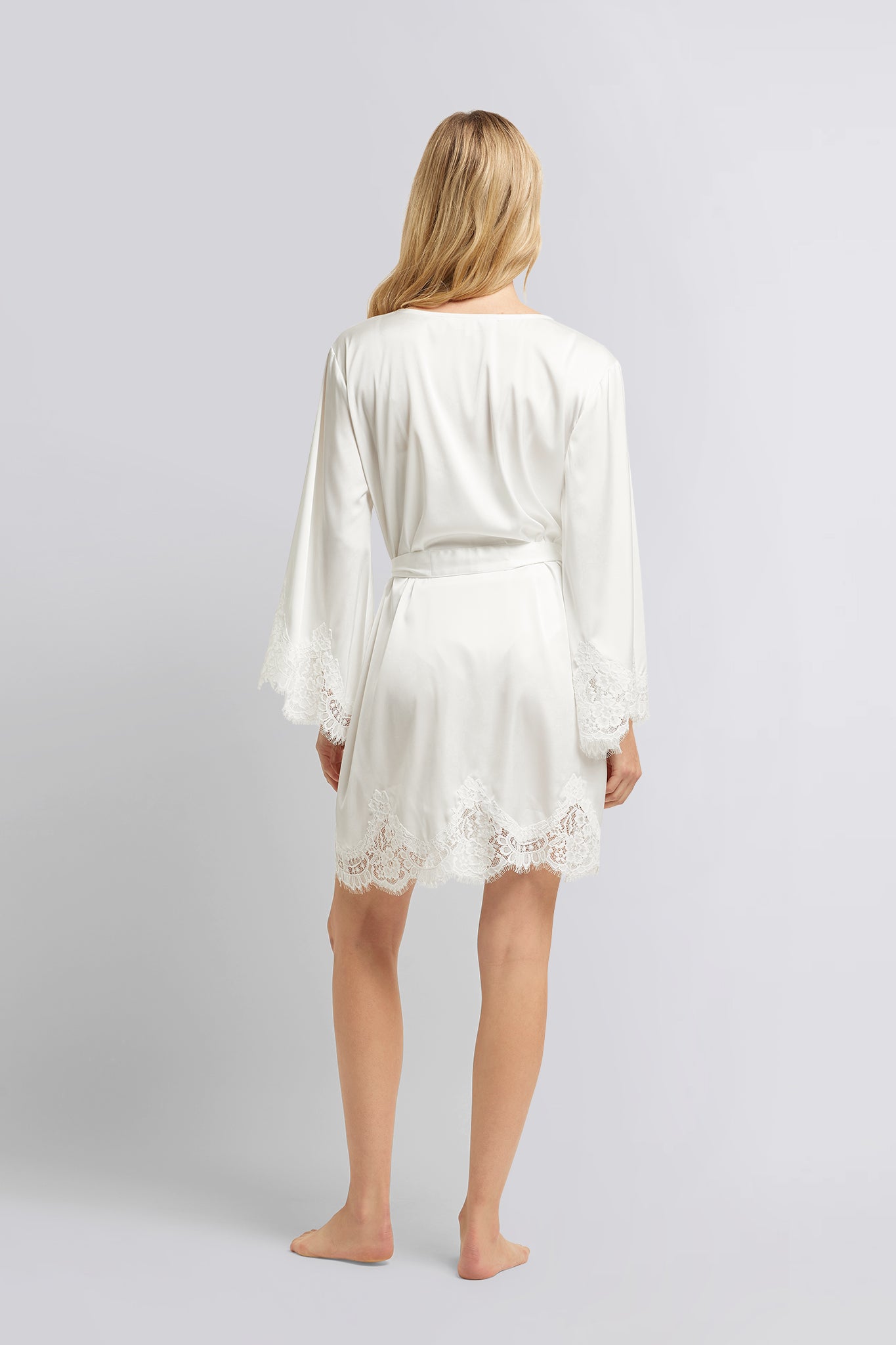 Sian Luxury Satin Personalised  White | Homebodii