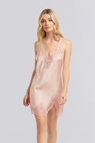 Sian Luxury Satin Slip Dusty Rose | Homebodii