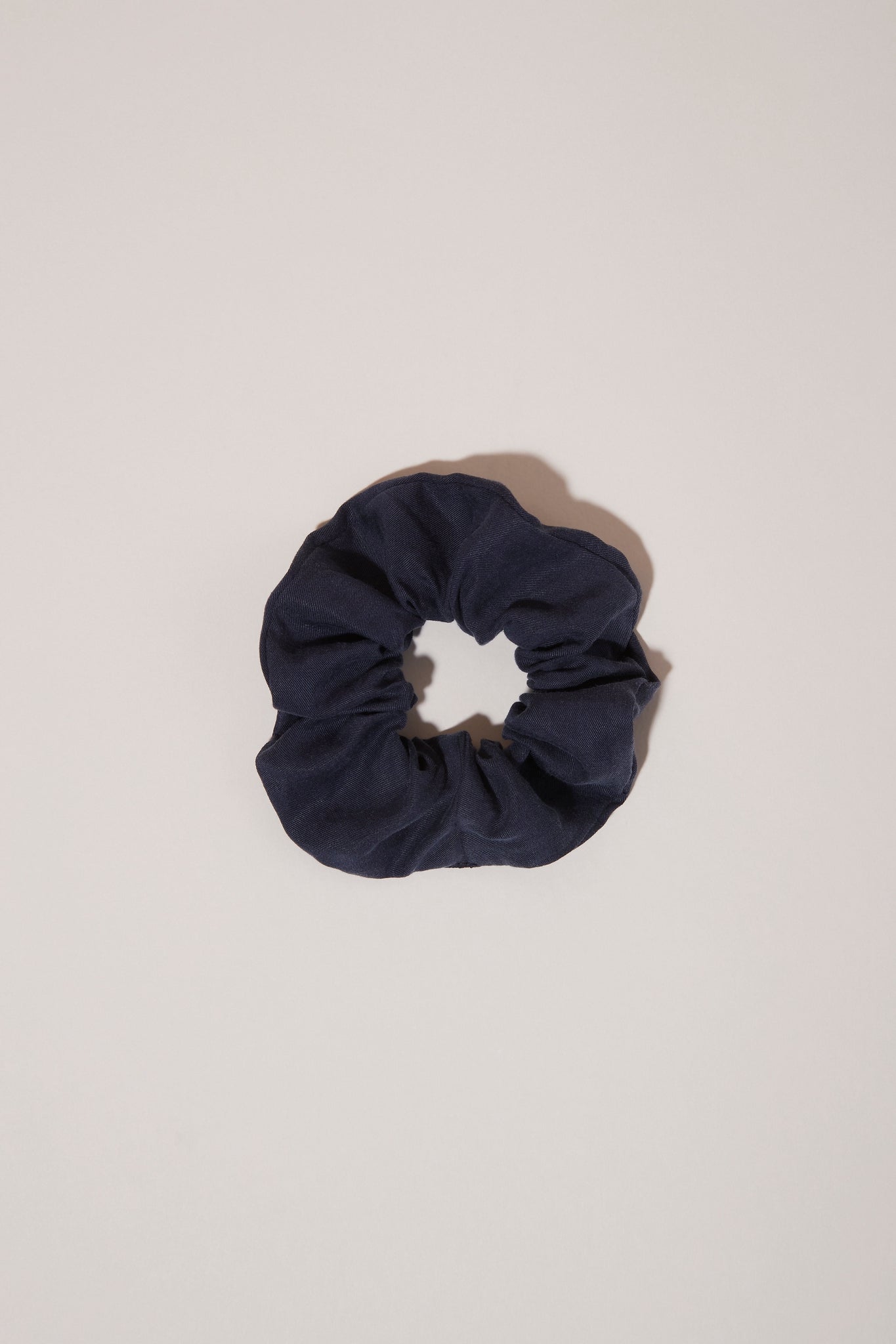 Eva Tencel™ Scrunchie  Navy | Homebodii
