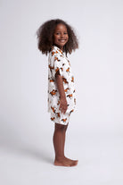 Mojo Horse Childrens Viscose Personalised Short Pyjama Set | Homebodii