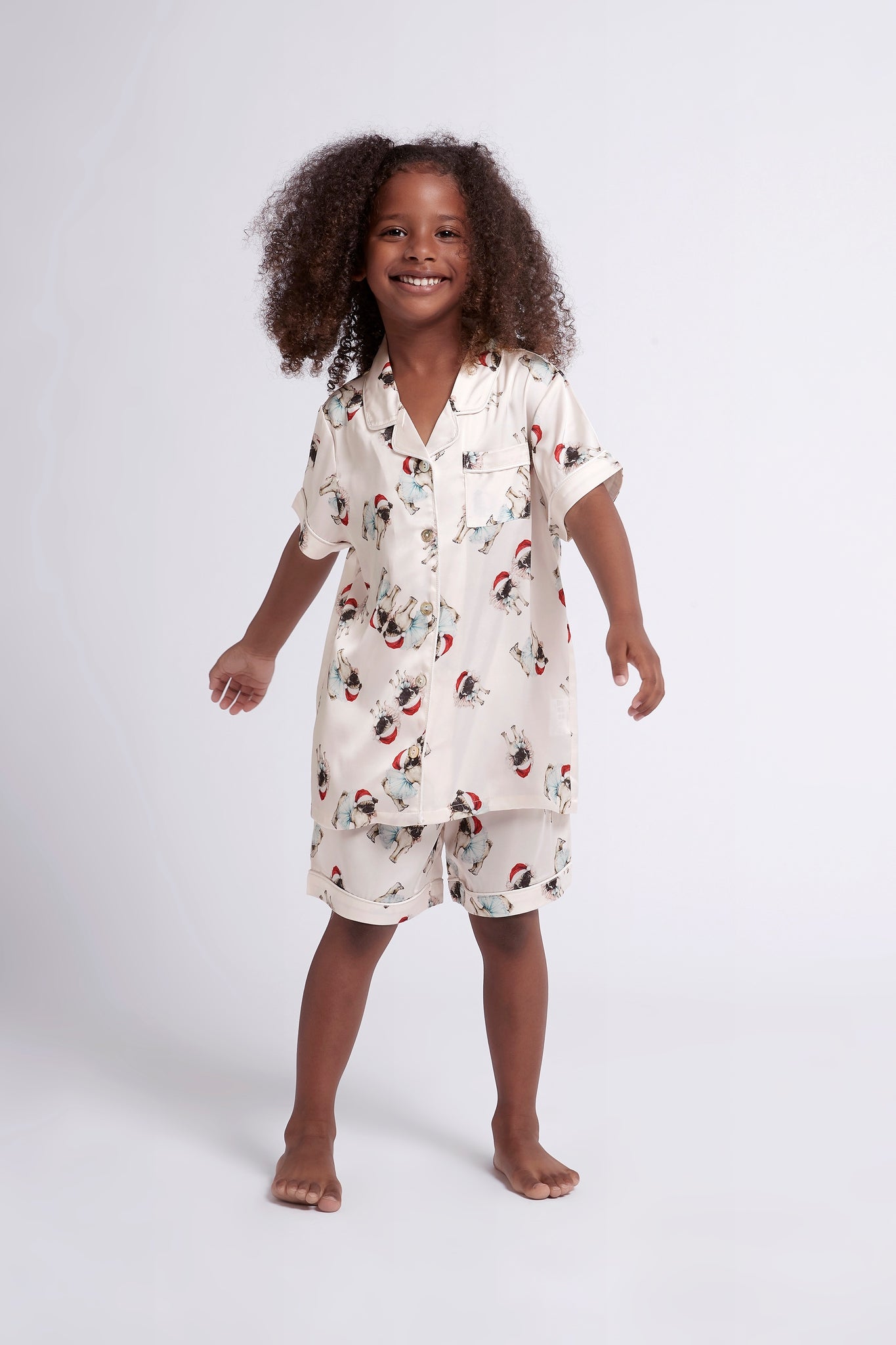 Ruby Pug Children's Christmas Pyjamas - BONUS BAG | Homebodii AU.