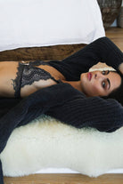 Ultimate Luxe Personalised Robe  Charcoal | Homebodii